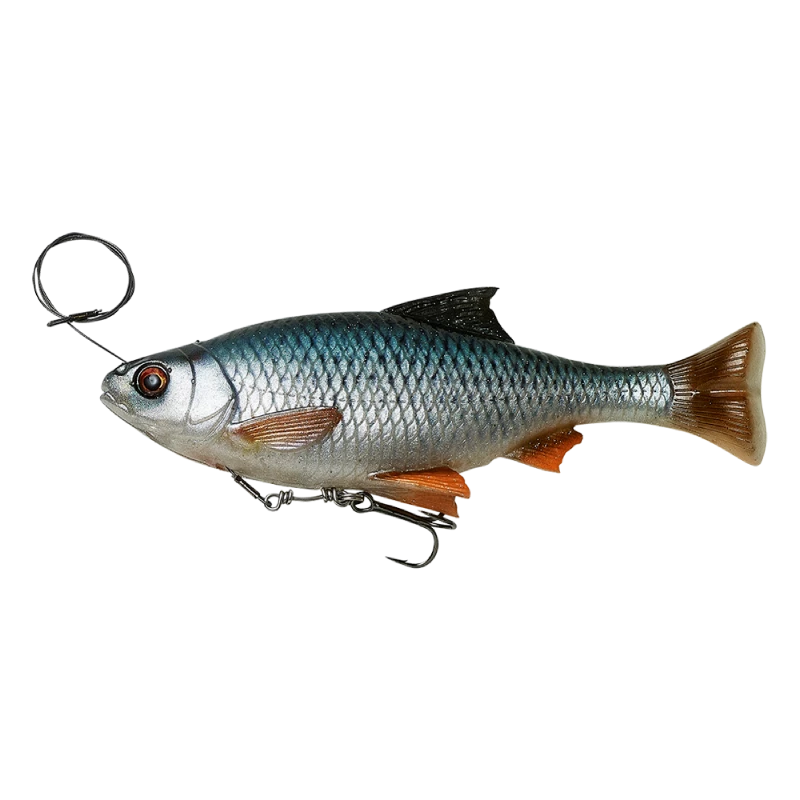 Lures Savage Gear 4D Line Thru Pulse Tail Roach 3 Lures Savage Gear 4D Line Thru Pulse Tail Roach