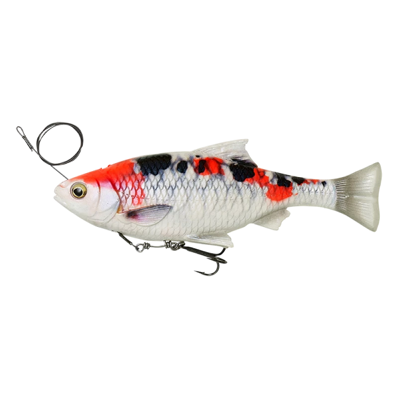 Lures Savage Gear 4D Line Thru Pulse Tail Roach 2 Lures Savage Gear 4D Line Thru Pulse Tail Roach