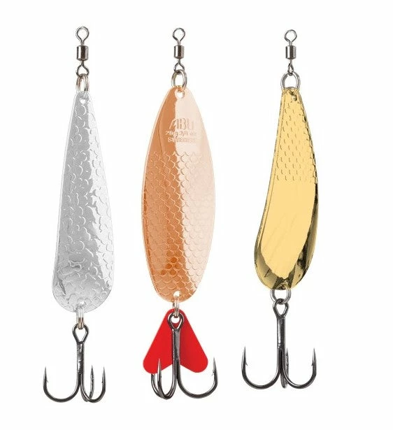 Lures Abu Garcia 100 Years Anniversary Retro Spoon 3 Pack 3 Lures Abu Garcia 100 Years Anniversary Retro Spoon 3 Pack