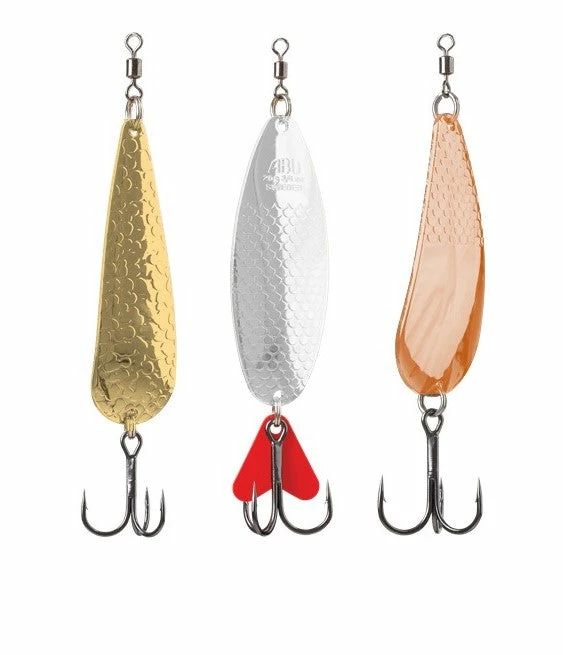 Lures Abu Garcia 100 Years Anniversary Retro Spoon 3 Pack 4 Lures Abu Garcia 100 Years Anniversary Retro Spoon 3 Pack