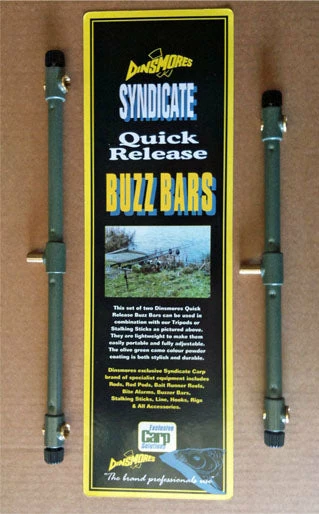 Everything Else Dinsmores Syndicate Quick Release Buzzer Bars - 2 Rod (Pair) 1 Everything Else Dinsmores Syndicate Quick Release Buzzer Bars - 2 Rod (Pair)