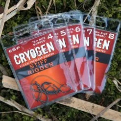 Korda ESP Cryogen Stiff Rigger Hooks Carp Shop