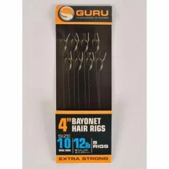 Guru 4" Bayonet Hair Rigs Coarse & Match Shop