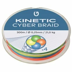 Kinetic 4 Braid 300m Multi-Colour 0.40mm / 33.6kg Everything Else