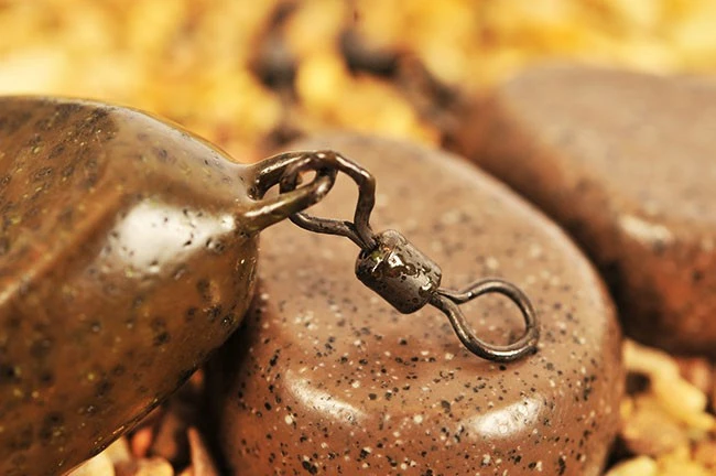 Korda Flat Pear Swivel Leads 2 Korda Flat Pear Swivel Leads