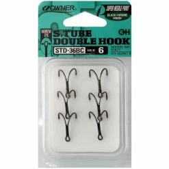 Predator Shop Owner Salmon Tube Double Hooks STD36BC