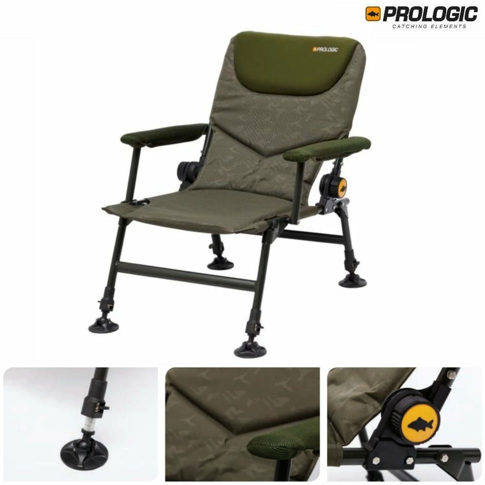 Prologic Inspire Lite-Pro Recliner Chair With Armrests 1 Prologic Inspire Lite-Pro Recliner Chair With Armrests