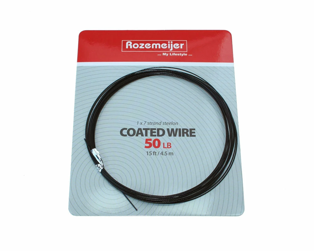 Rozemeijer Coated Wire 1×7 Strand 15ft / 4.5m 2 Rozemeijer Coated Wire 1×7 Strand 15ft / 4.5m