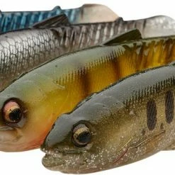 Savage Gear Craft Cannibal Paddletail - Clear Water Mix 4pcs Lures