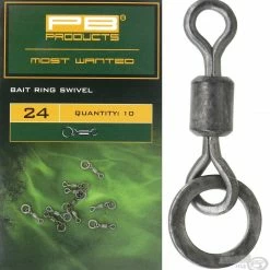 PB Products Bait Ring Swivel Size 24