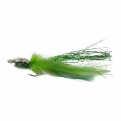 Bann Valley Gurgle Green Slider Foam Flies - Pike & Saltwater