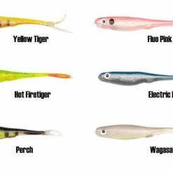 Lures Berkley URBN Hollow Belly V-Tail - 5 Pack
