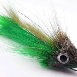 Flies - Pike & Saltwater ScandiPure Mutant Minnow - Green Stalker