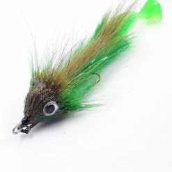 Flies - Pike & Saltwater ScandiPure Mutant Minnow - Green Stalker