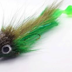 Flies - Pike & Saltwater ScandiPure Mutant Minnow - Green Stalker