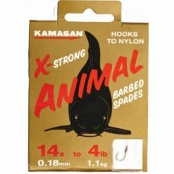 Kamasan X-Strong Animal Hooks To Nylon Coarse & Match Shop