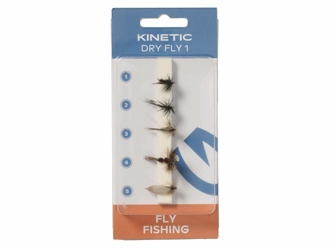 Fly & Game Shop Kinetic Dry Flies 5 Pack 1 Fly & Game Shop Kinetic Dry Flies 5 Pack