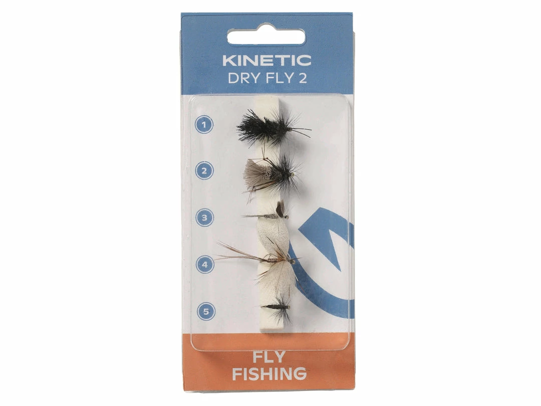 Fly & Game Shop Kinetic Dry Flies 5 Pack 2 Fly & Game Shop Kinetic Dry Flies 5 Pack