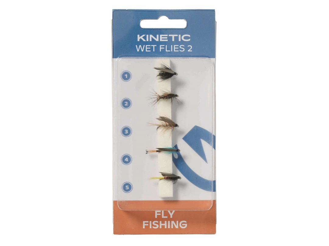 Kinetic Wet Flies 5 Pack Fly & Game Shop 2 Kinetic Wet Flies 5 Pack Fly & Game Shop