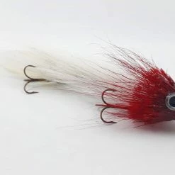 Flies - Pike & Saltwater ScandiPure Mutant Minnow - Classic Redhead 5 Flies - Pike & Saltwater ScandiPure Mutant Minnow - Classic Redhead