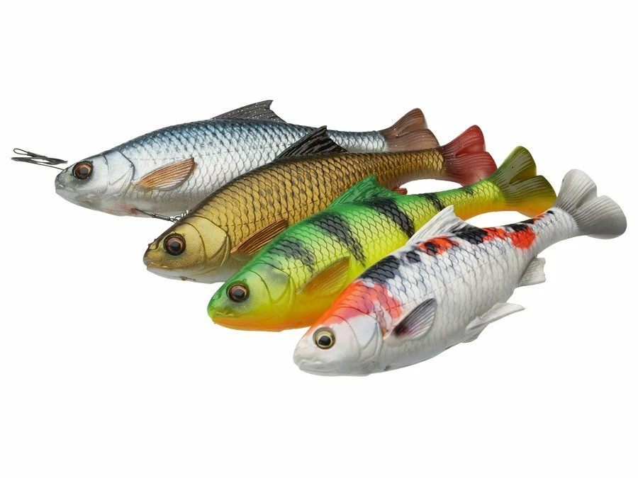 Lures Savage Gear 4D Line Thru Pulse Tail Roach 1 Lures Savage Gear 4D Line Thru Pulse Tail Roach