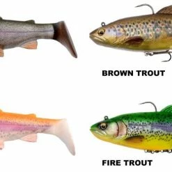 Savage Gear 4D Trout Rattle Shad Lures