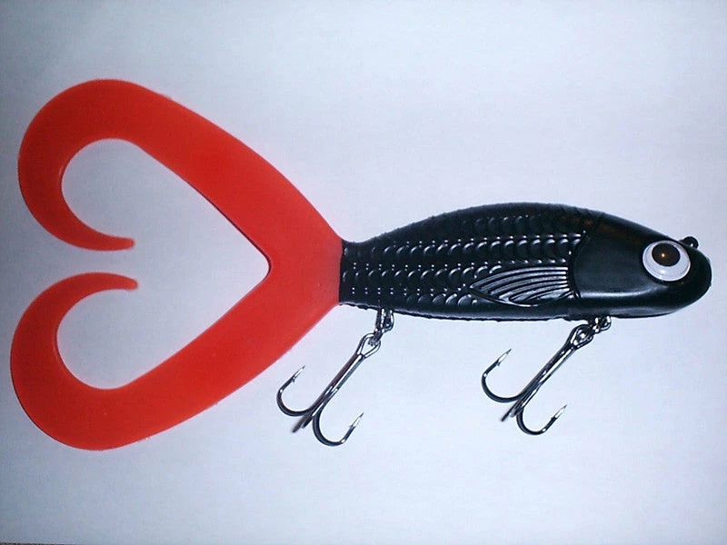 Tackle Worx Tackle-Worx Twin Freak Soft Plastic Pike Lure 3 Tackle Worx Tackle-Worx Twin Freak Soft Plastic Pike Lure