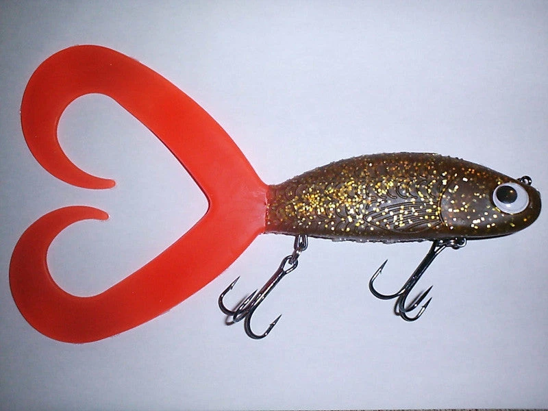 Tackle Worx Tackle-Worx Twin Freak Soft Plastic Pike Lure 6 Tackle Worx Tackle-Worx Twin Freak Soft Plastic Pike Lure