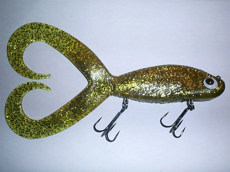 Tackle Worx Tackle-Worx Twin Freak Soft Plastic Pike Lure 4 Tackle Worx Tackle-Worx Twin Freak Soft Plastic Pike Lure